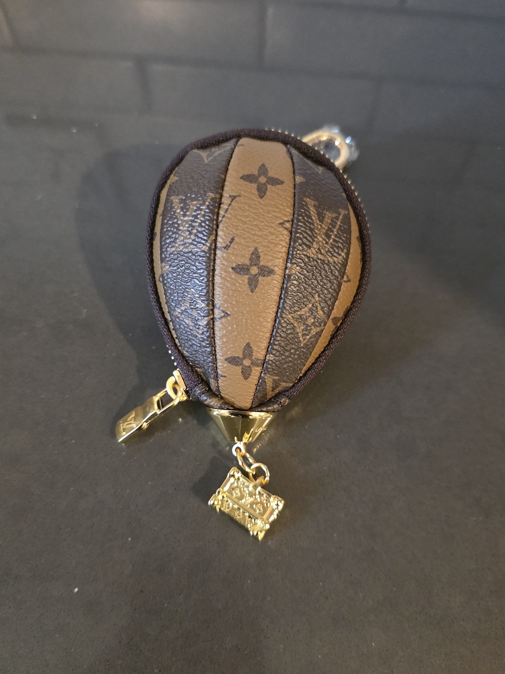 Hot Air Balloon Keychain